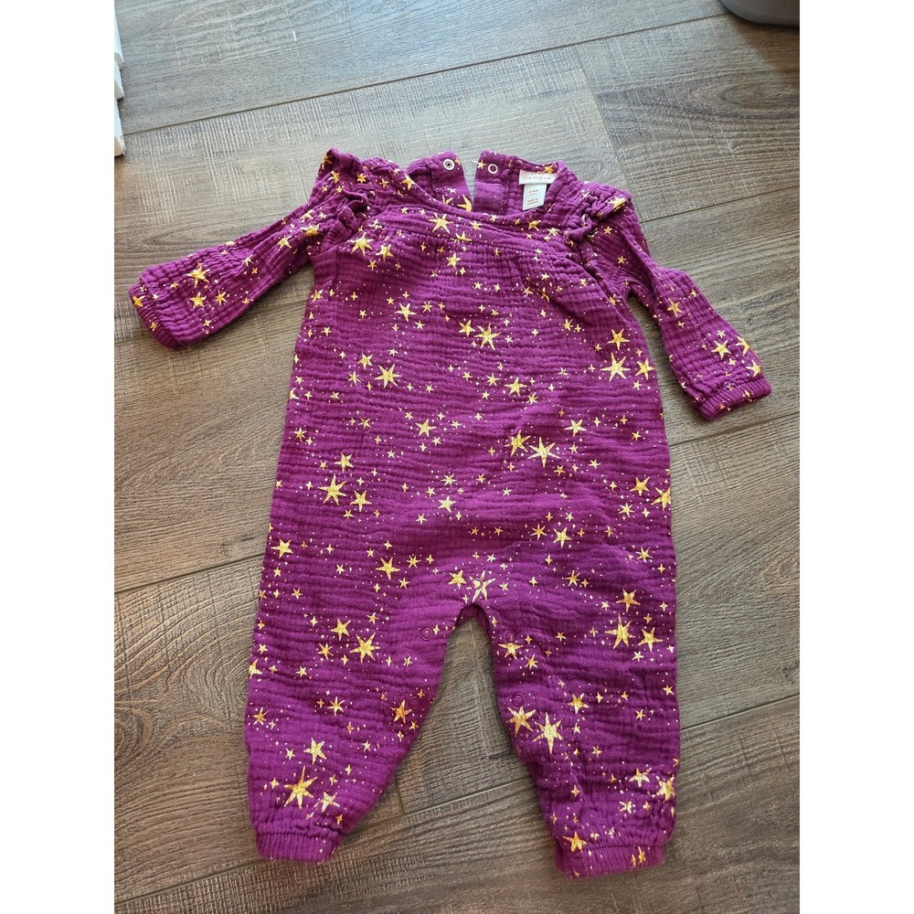 Baby Girls Purple Outfit 3-6 Months